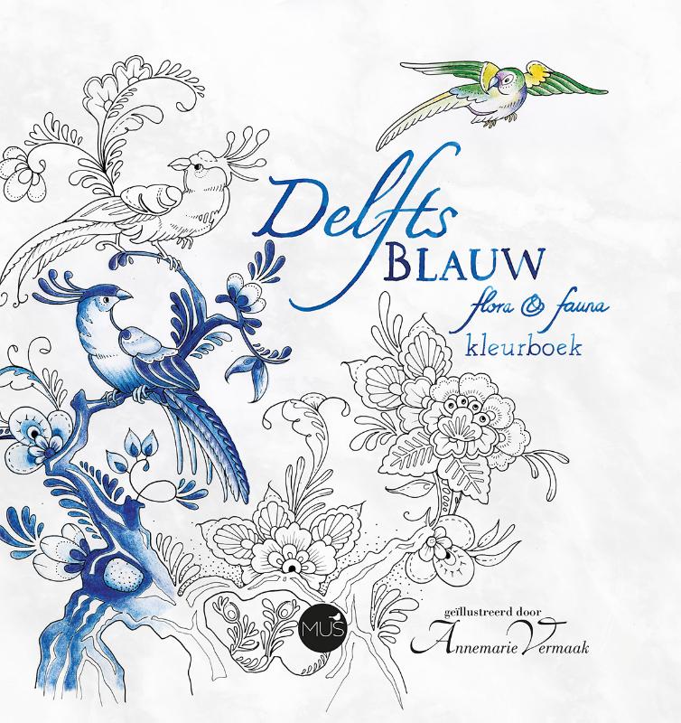boekenbalie_9789045321042_cover Delfts Blauw flora & fauna kleurboek