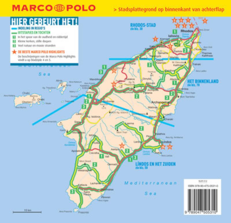 Marco Polo Rhodos / Marco Polo achterkant