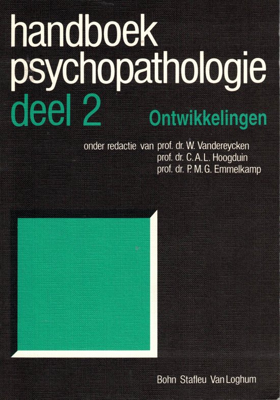 Handboek psychopathologie
