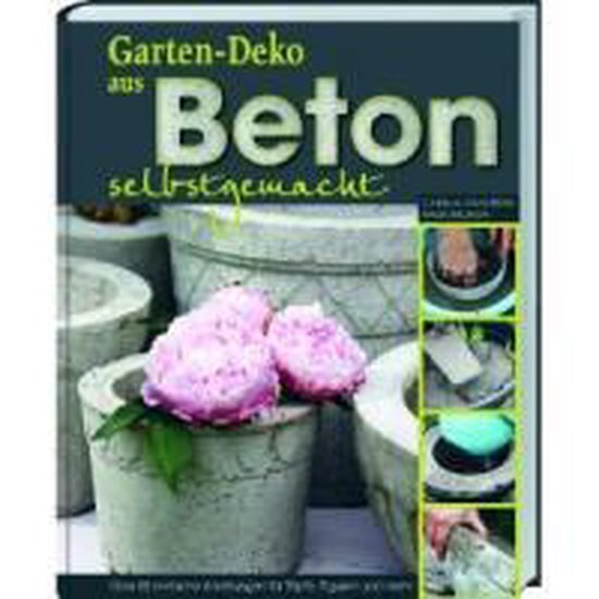 Gartendeko aus Beton selbstgemacht