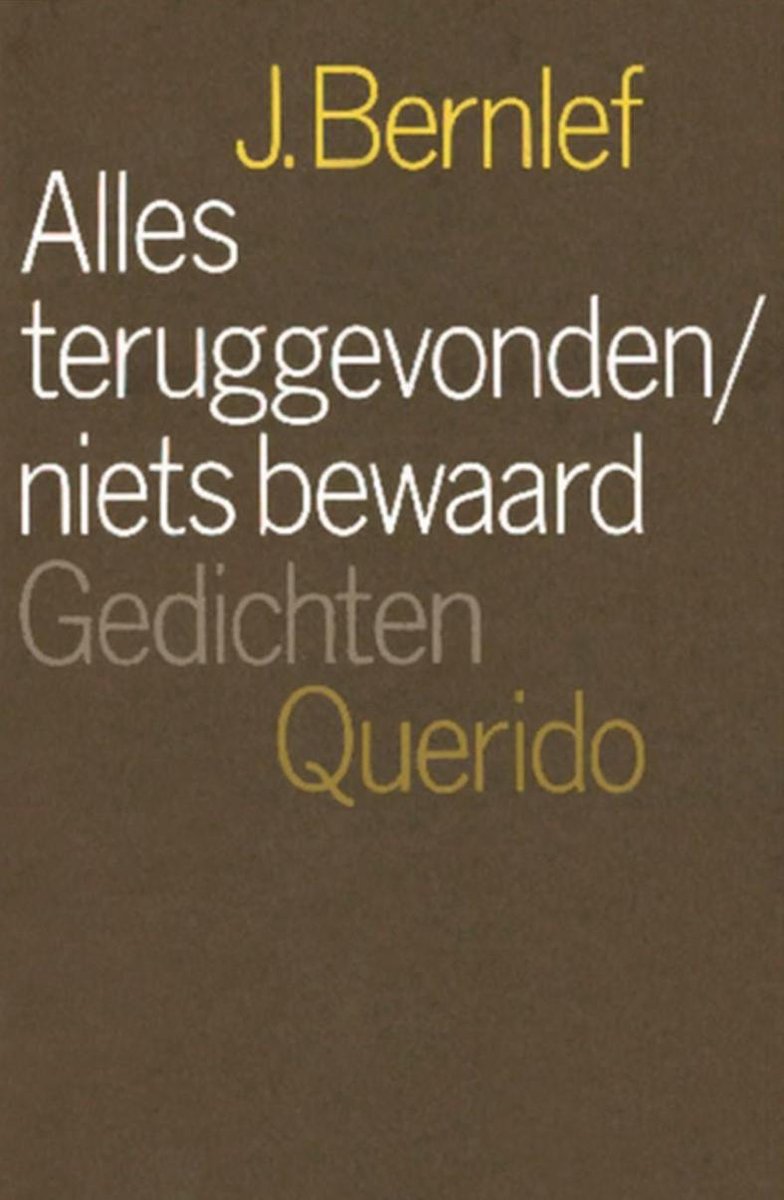 Alles teruggevonden / niets bewaard