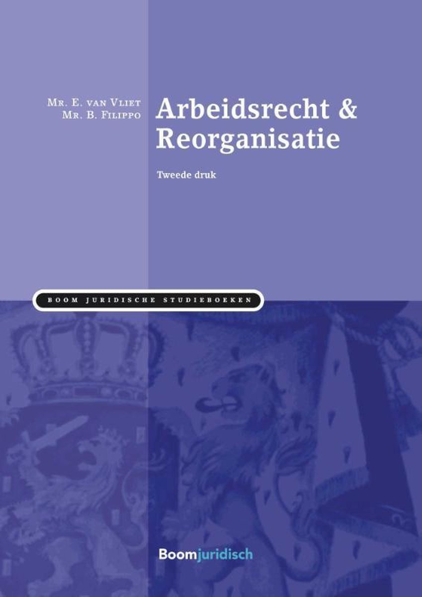 boekenbalie_9789462900660_cover Boom Juridische studieboeken - Arbeidsrecht & reorganisatie