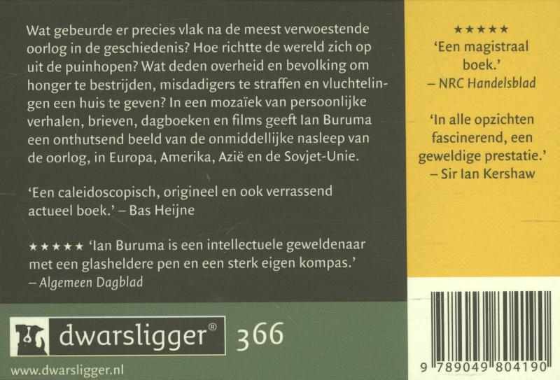 1945. Biografie van een jaar (366) achterkant