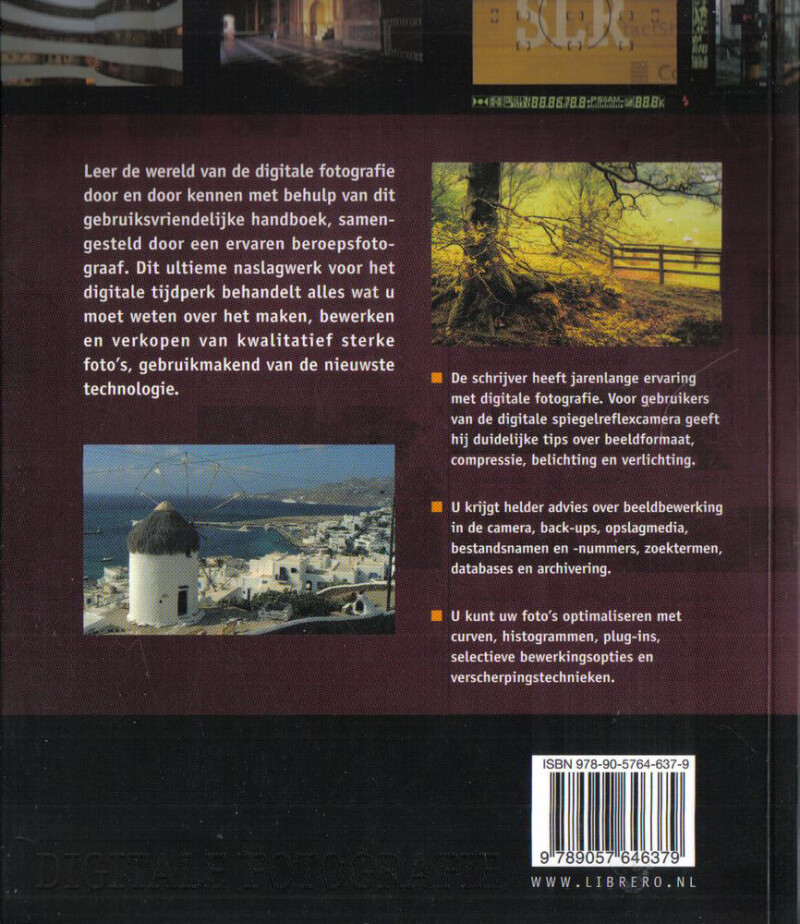 Digitale fotografie achterkant