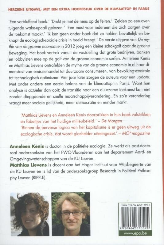 De mythe van de groene economie achterkant