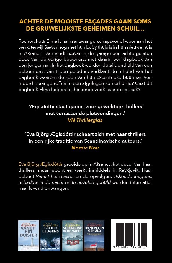 Sneeuwblind / IJslandse moorden / 5 achterkant