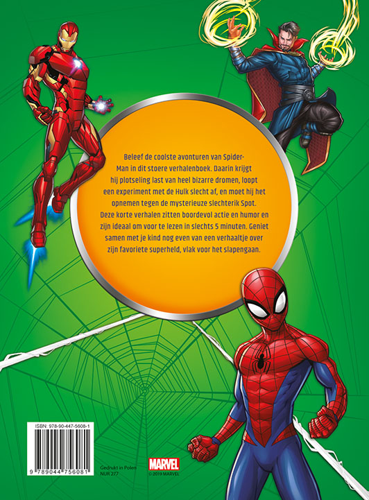 Spider-Man  -   De coolste 5-minuutverhalen achterkant