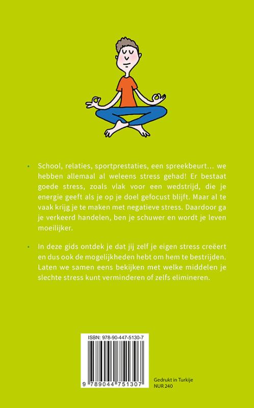 Omgaan met stress doe je zo! / Tienergids achterkant