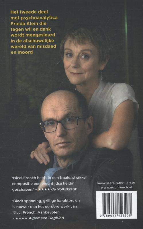 Dinsdag is voorbij / Frieda Klein Dinsdag is voorbij / Frieda Klein achterkant