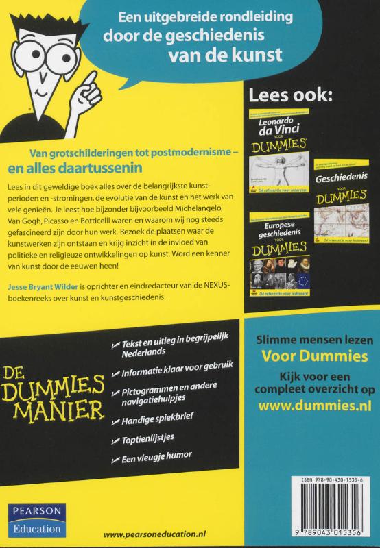 Voor Dummies - Kunstgeschiedenis voor Dummies achterkant