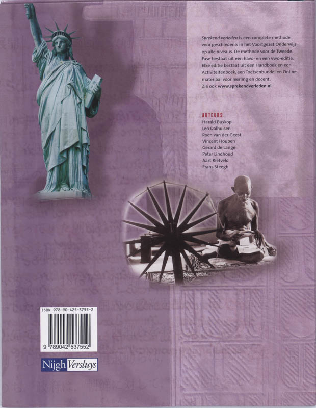 Sprekend Verleden / Havo Het Westen En De Wereld / Deel Handboek C achterkant