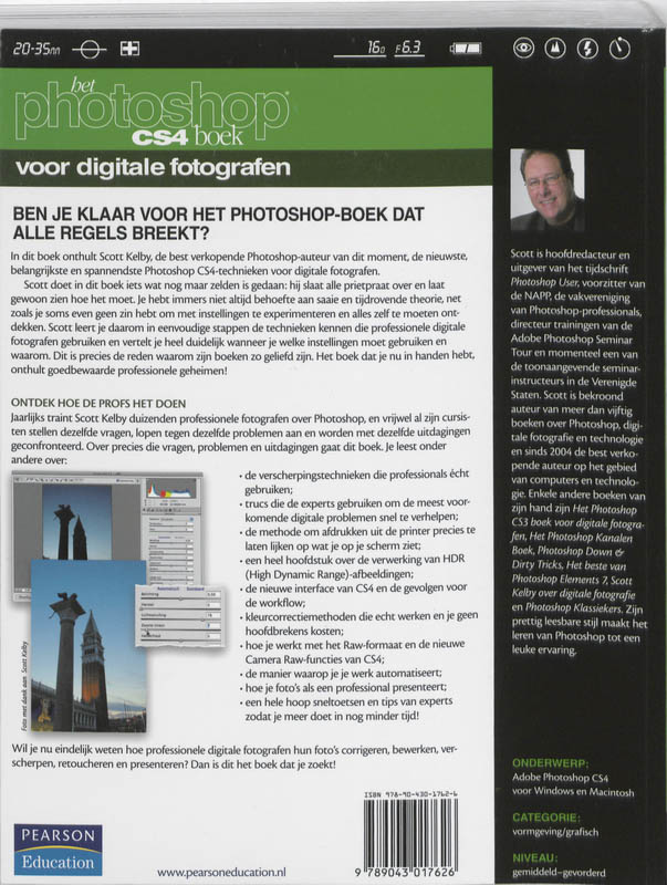 Het Photoshop Cs4 Boek Voor Digitale Fotografen achterkant