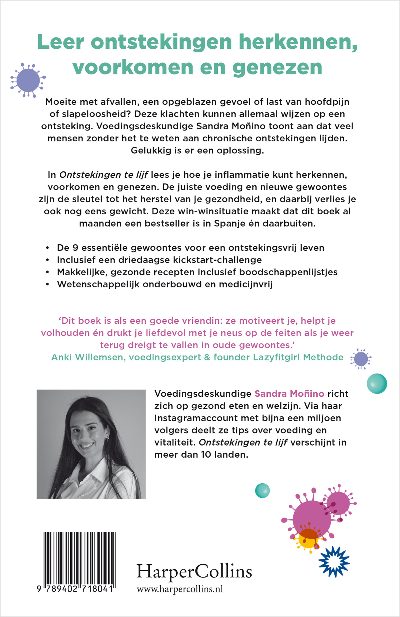 Ontstekingen te lijf achterkant