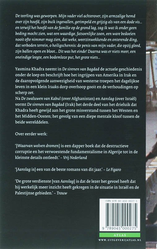 De Sirenen Van Bagdad achterkant