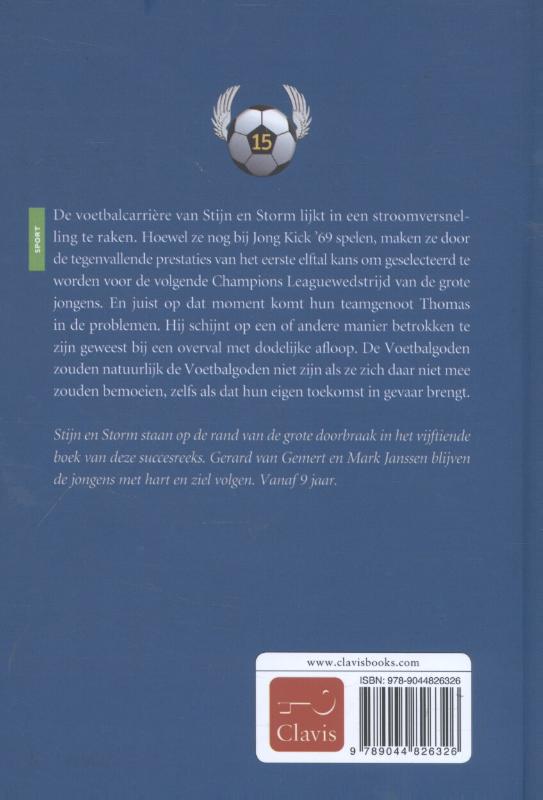 Doorbraak / De Voetbalgoden / 15 achterkant