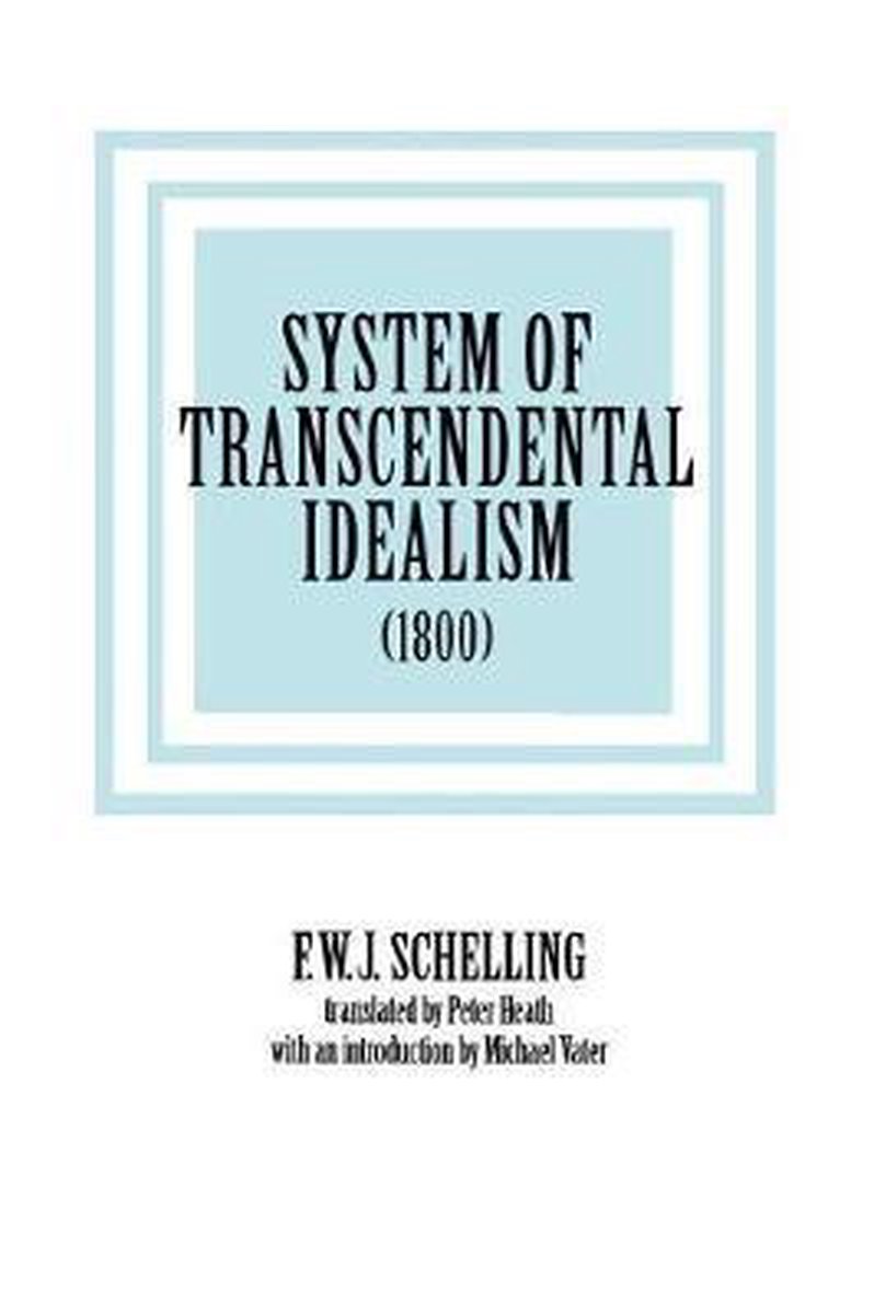 System of Transcendental Idealism