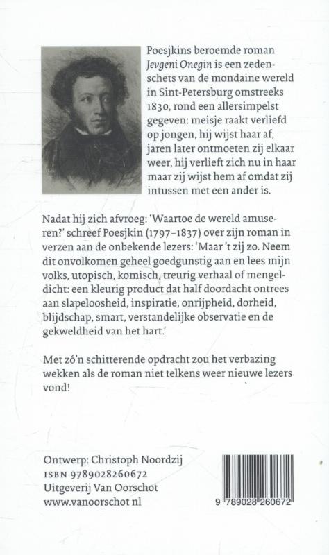 Jevgeni Onegin / Russische bibliotheek achterkant