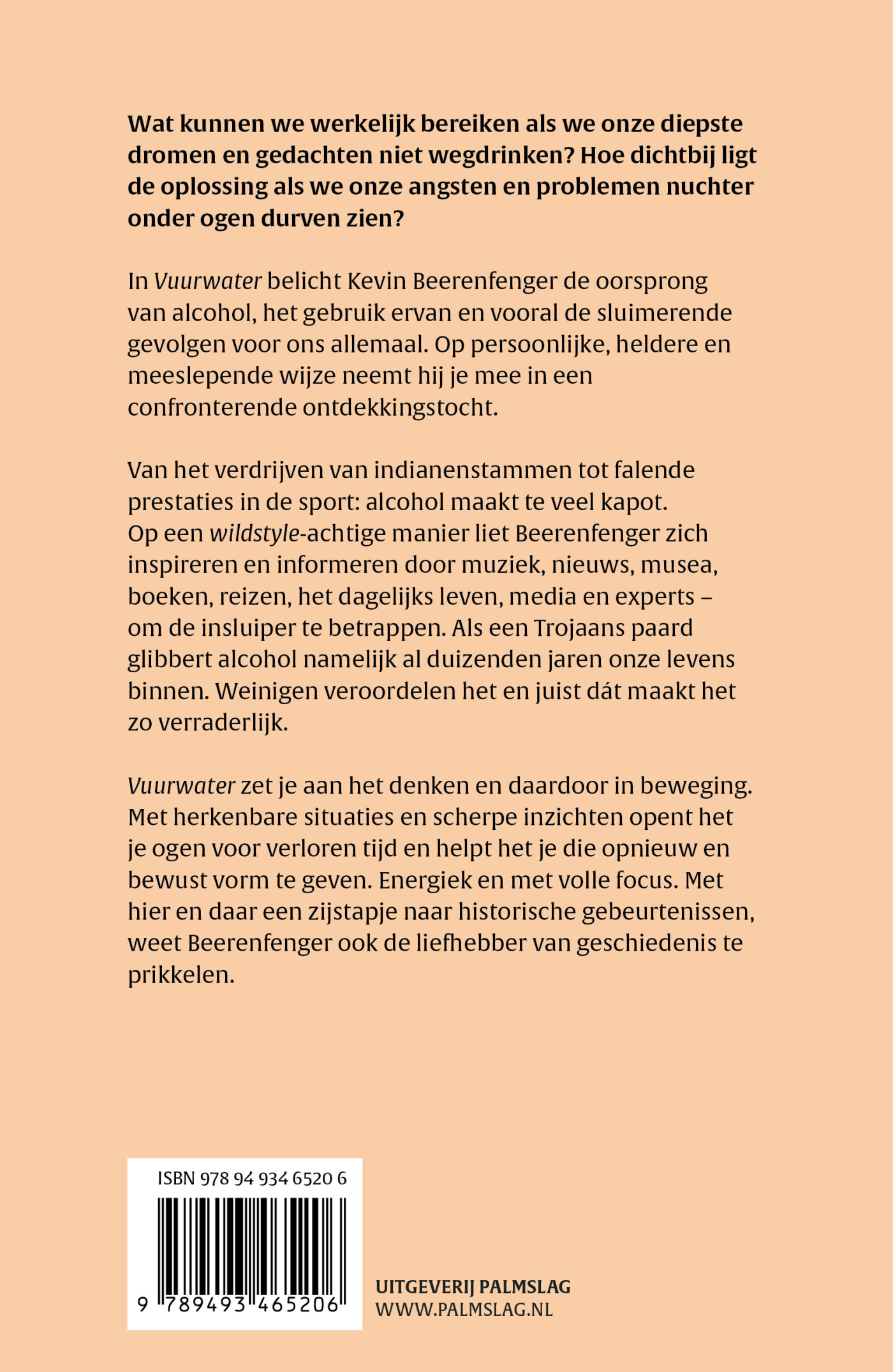 Vuurwater achterkant