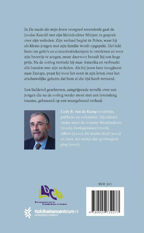 De nacht die mijn leven voorgoed veranderde De nacht die mijn leven voorgoed veranderde achterkant