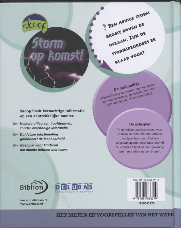 Storm op komst / Skoop achterkant