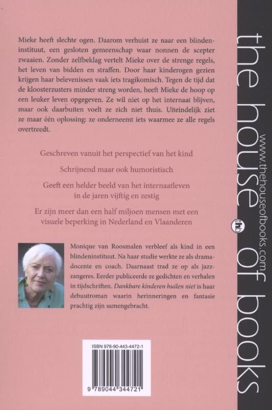 Dankbare kinderen huilen niet achterkant