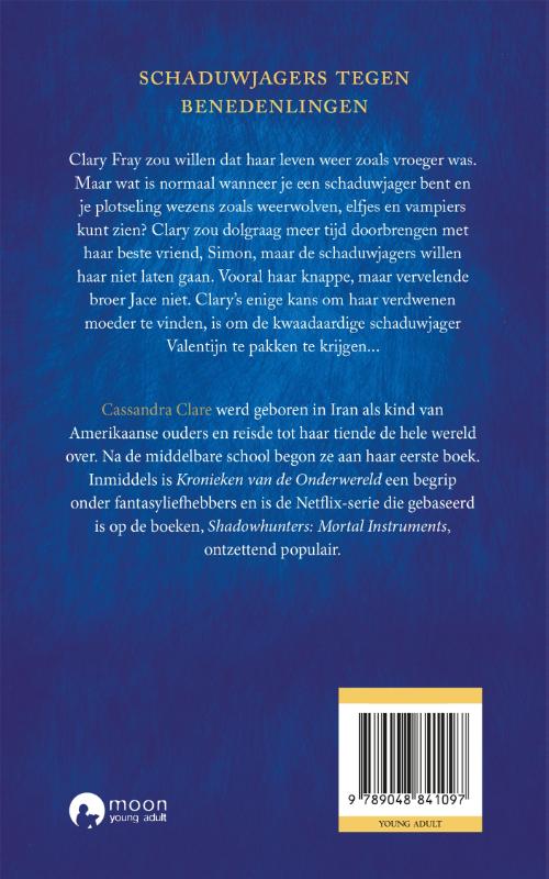 Stad van vuur / Kronieken van de Onderwereld / 2 achterkant