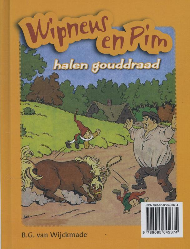 Wipneus, Pim en de blauwe Jorel ; Wipneus en Pim halen gouddraad / Wipneus en Pim achterkant