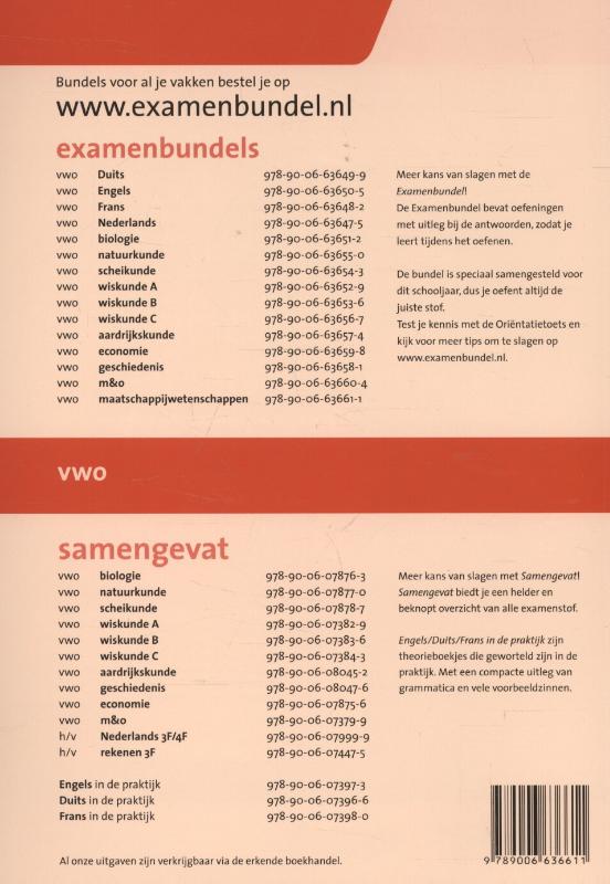 Examenbundel vwo Maatschappijwetenschappen 2015/2016 achterkant