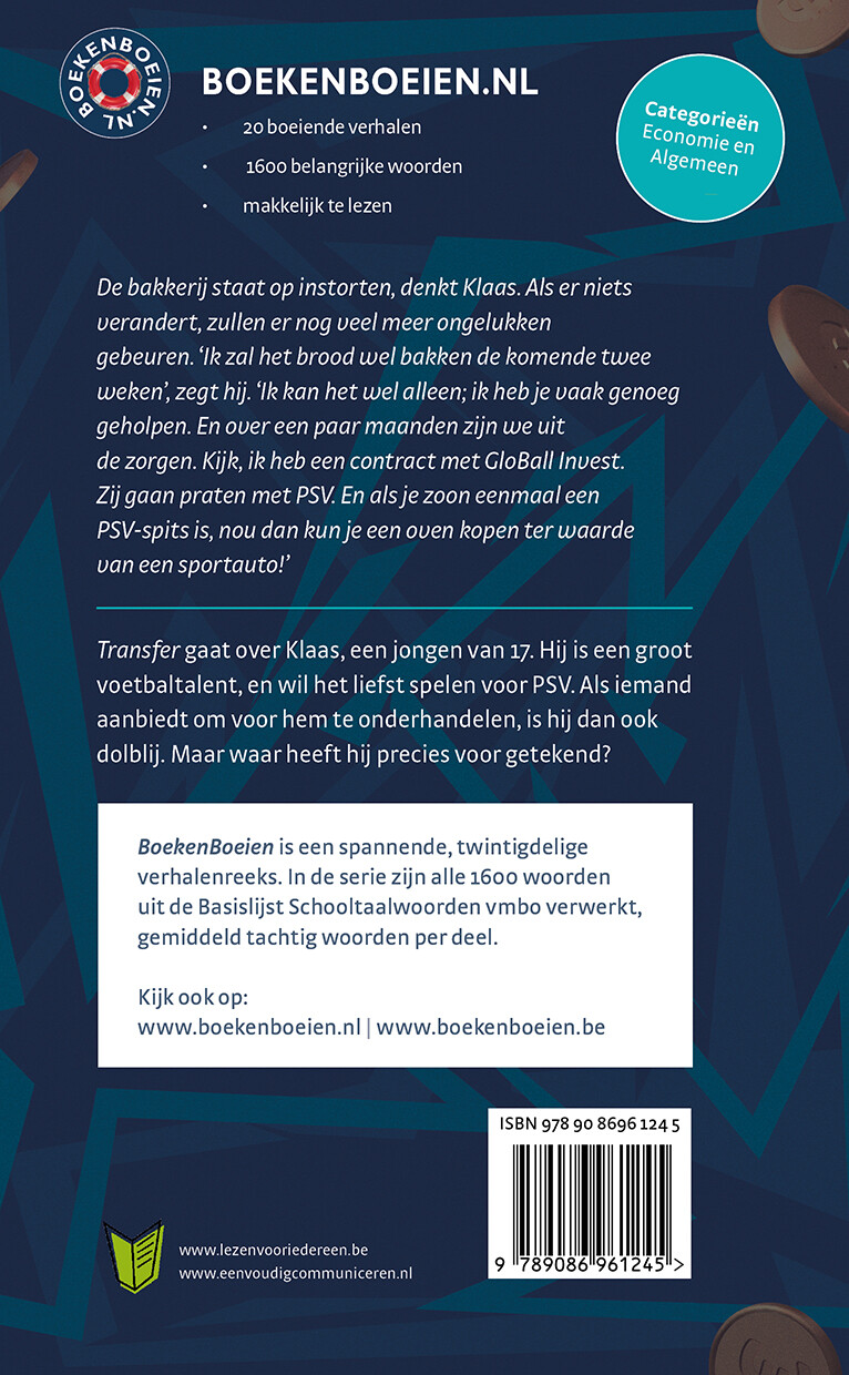 Transfer / Boekenboeien / 3 achterkant