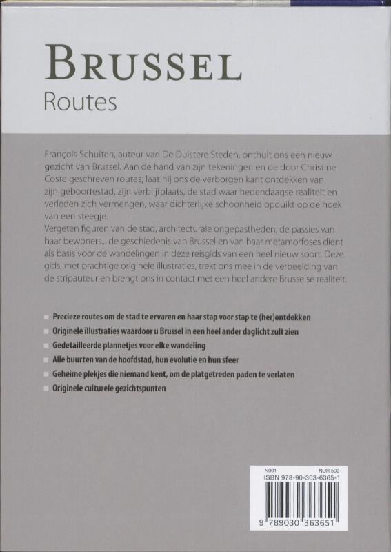City guide sp. Brussel (stadsgids) achterkant