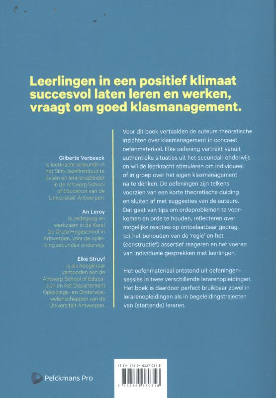 Regisseer je klas achterkant