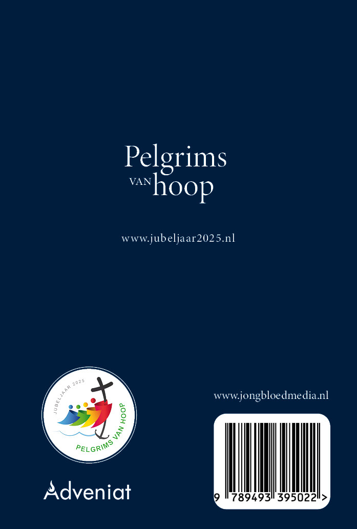 Pelgrims van hoop achterkant