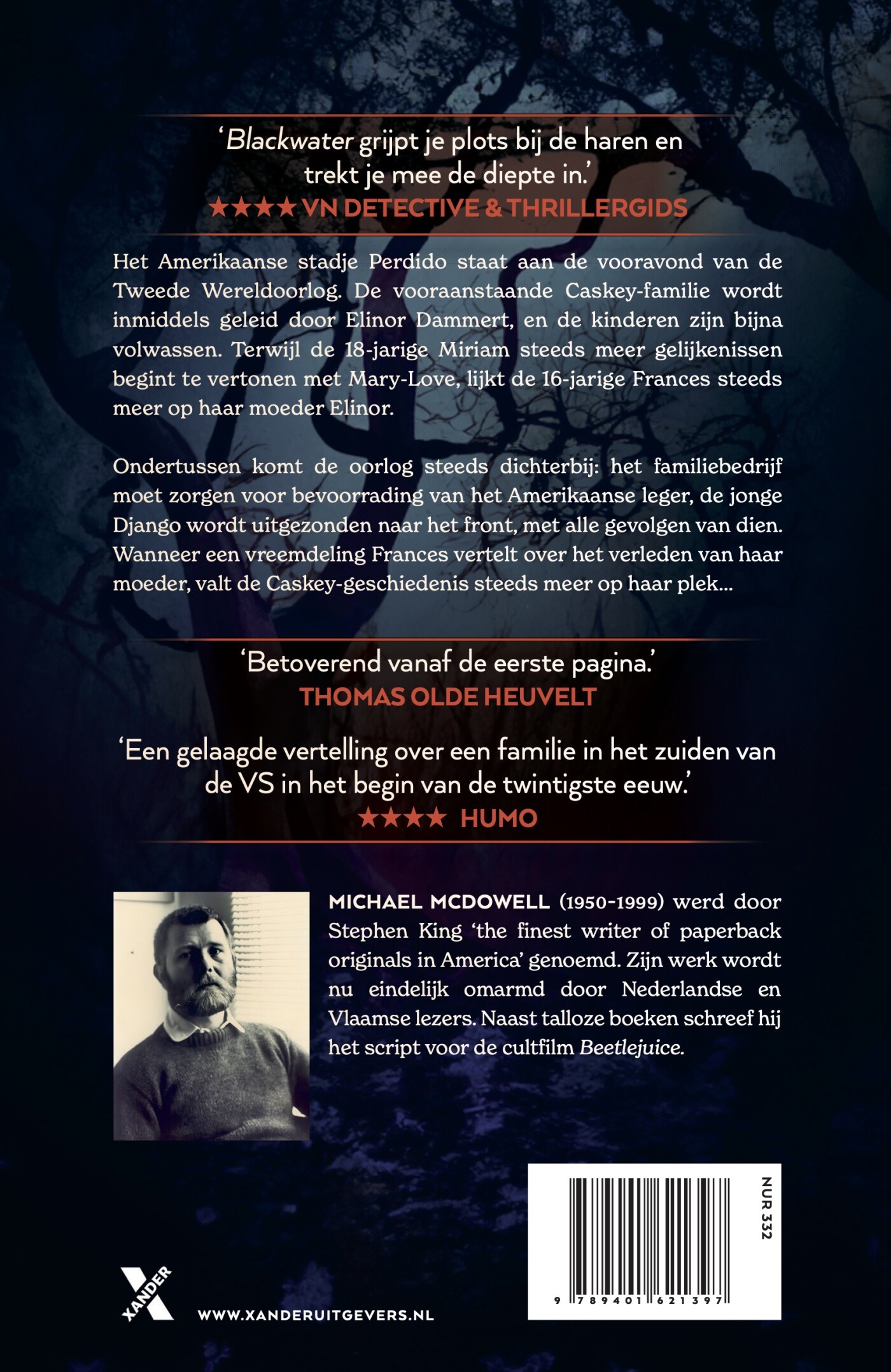 De oorlog / Blackwater / 4 achterkant