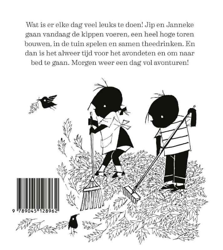 Een hele dag met Jip en Janneke achterkant