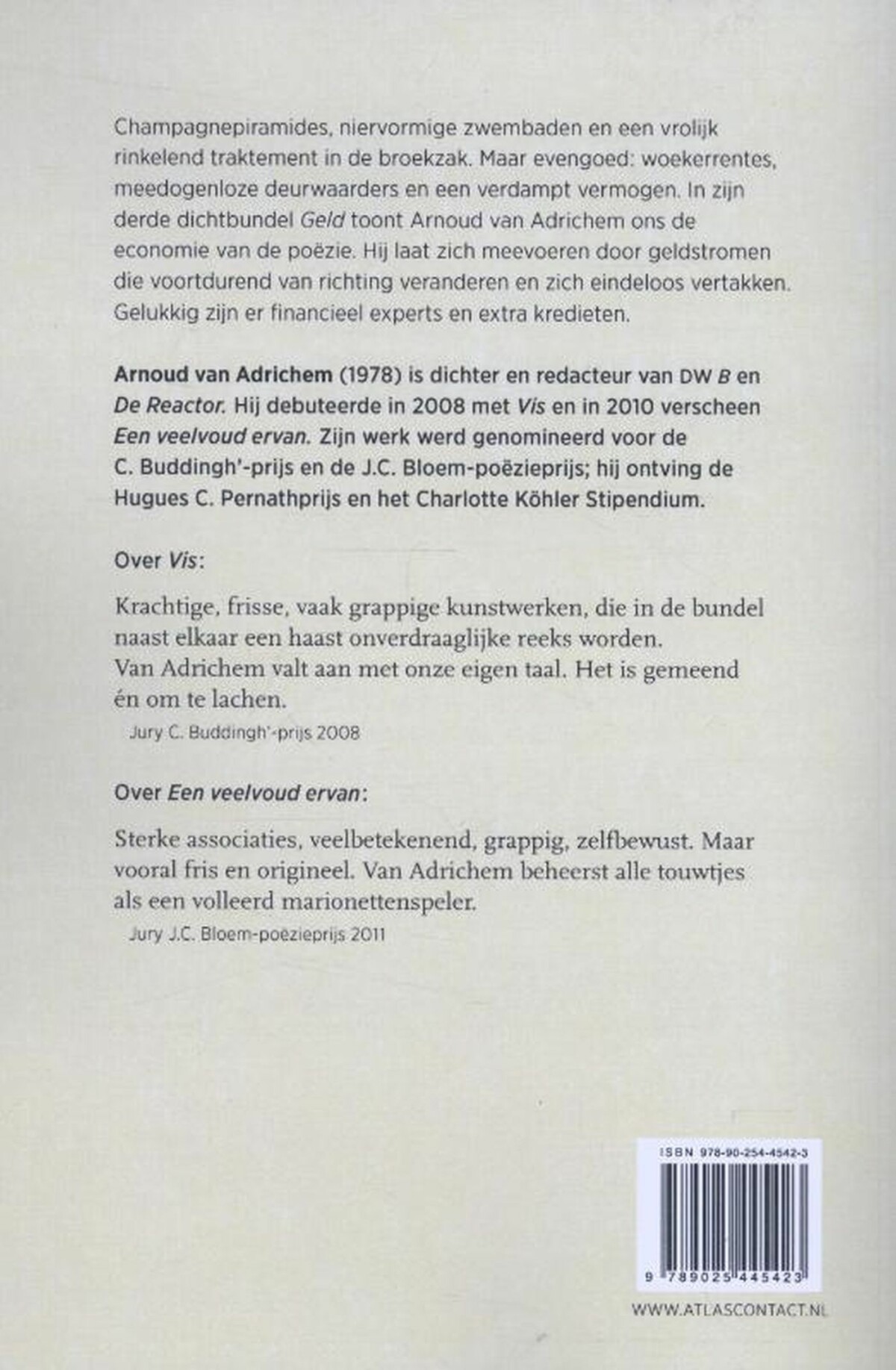 Geld / Pandora pockets achterkant