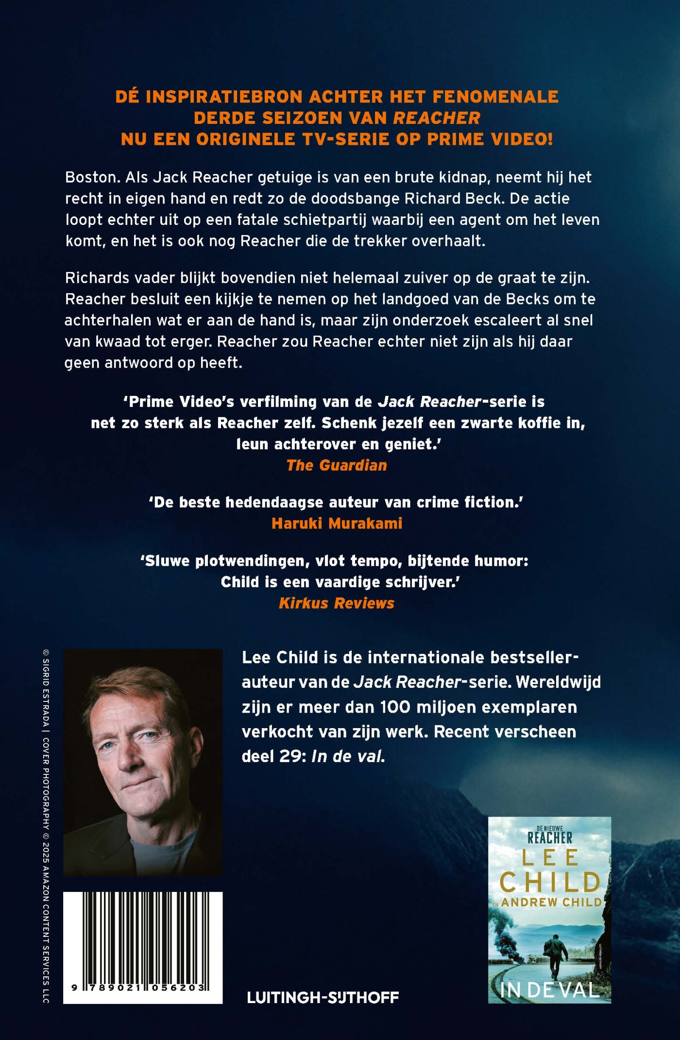 Spervuur / Jack Reacher / 7 Spervuur / Jack Reacher / 7 achterkant