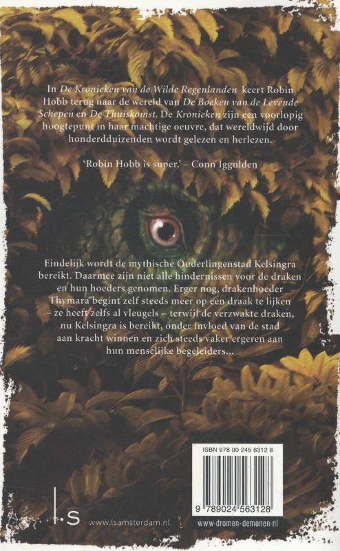 Drakenstad / De kronieken van de wilde regenlanden / 3 achterkant