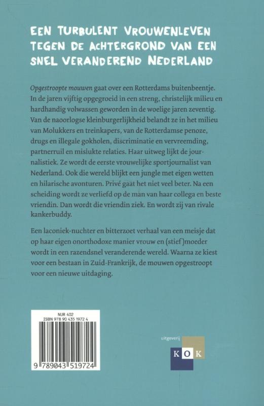 Opgestroopte mouwen achterkant