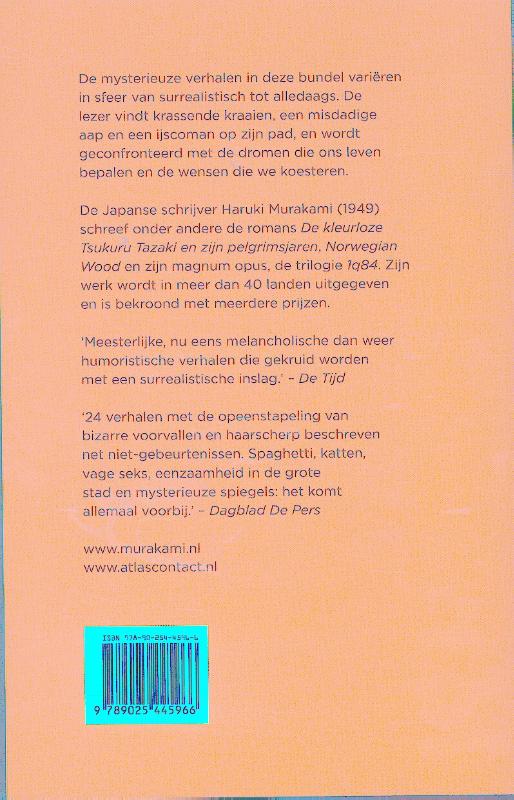 Blinde wilg, slapende vrouw achterkant
