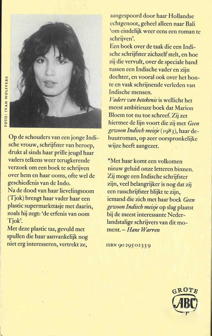 Vaders van betekenis achterkant