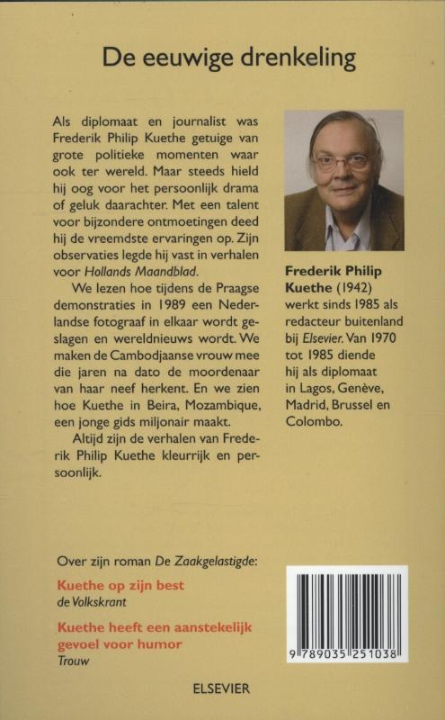 De eeuwige drenkeling De eeuwige drenkeling achterkant