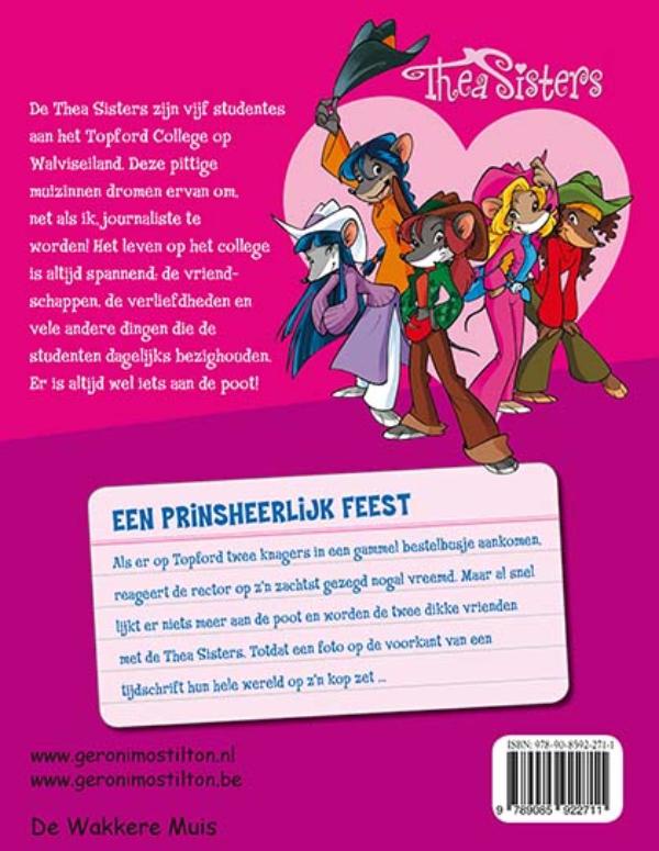 Het leven op Topford / Een prinsheerlijk feest / Thea Sisters Het leven op Topford / Een prinsheerlijk feest / Thea Sisters achterkant