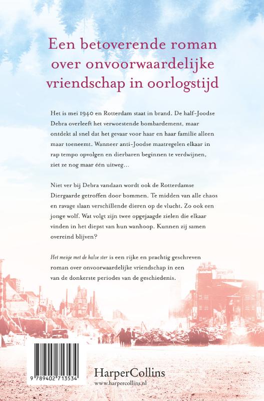 Het meisje met de halve ster achterkant