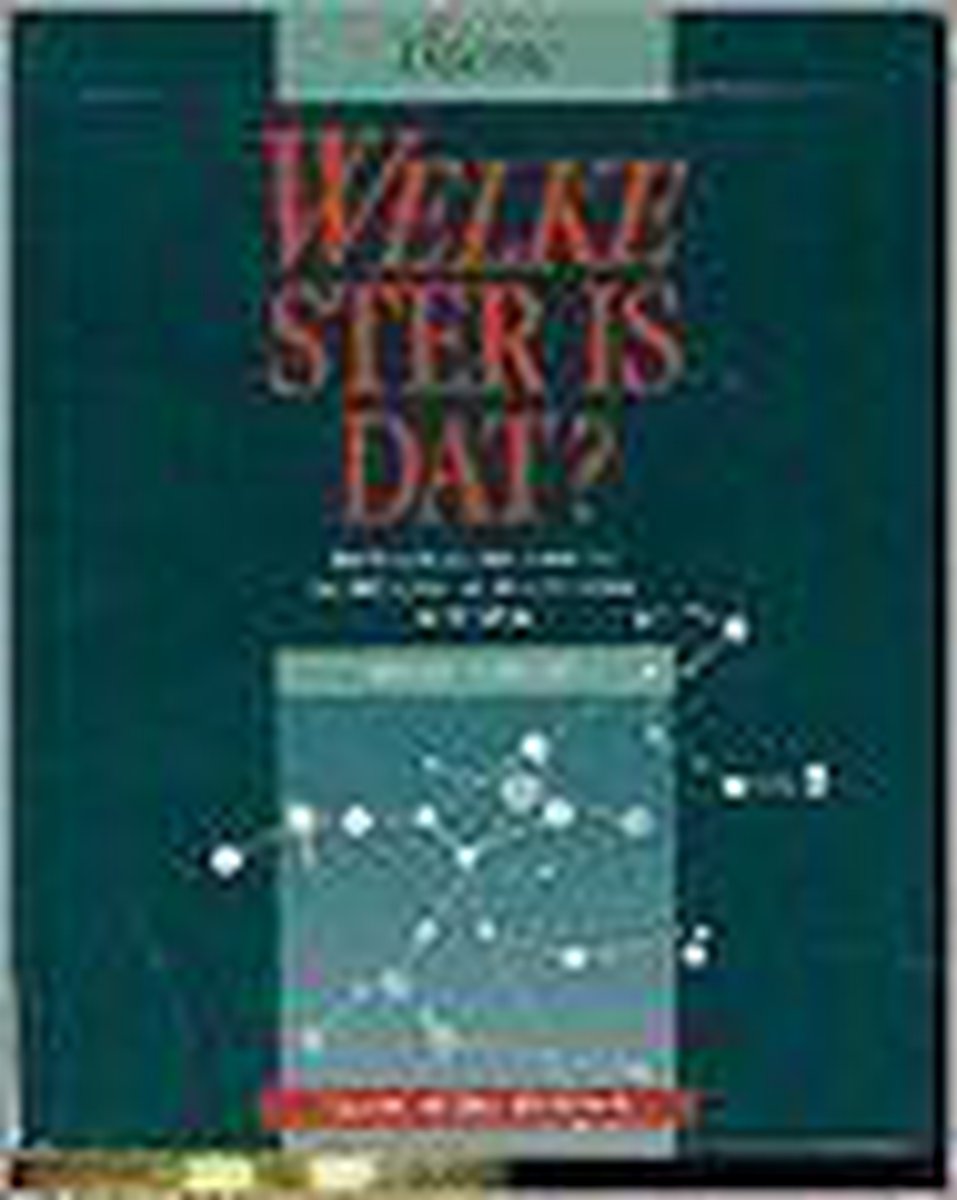 boekenbalie_9789052100210_cover Welke ster is dat ? / Tirion natuur