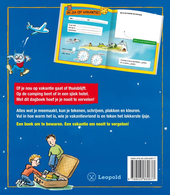 Vakantie-dagboek / Dolfje Weerwolfje achterkant
