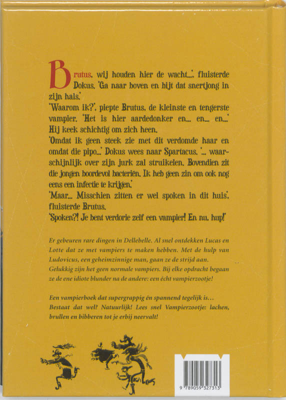 Het vampierelixer / Vampierzootje / 1 Vampierzootje: Het Vampierelexir achterkant