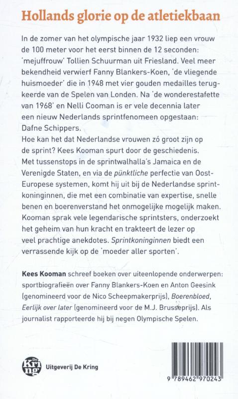 Sprintkoninginnen Sprintkoninginnen achterkant