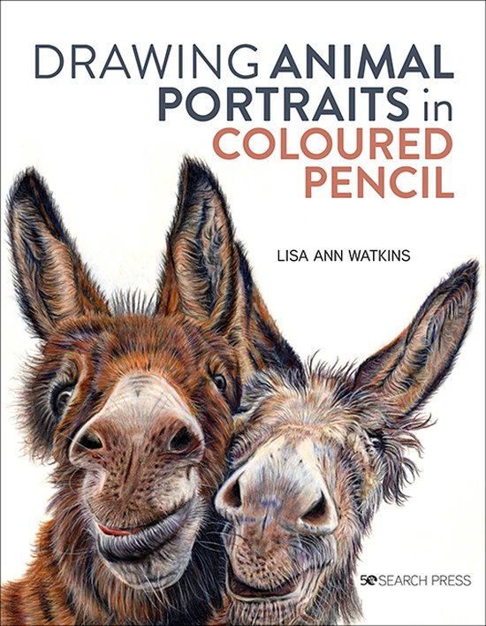 Lisa Ann Watkins Drawing Animal Portraits In Coloured Pencil