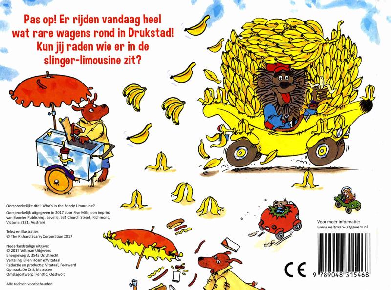 Wie zit er in de slinger-limousine? Wie zit er in de slinger-limousine? achterkant