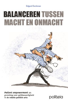 Balanceren tussen macht en onmacht achterkant